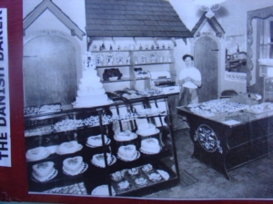 My lovely aunt in her bakery, circa before-my-time.